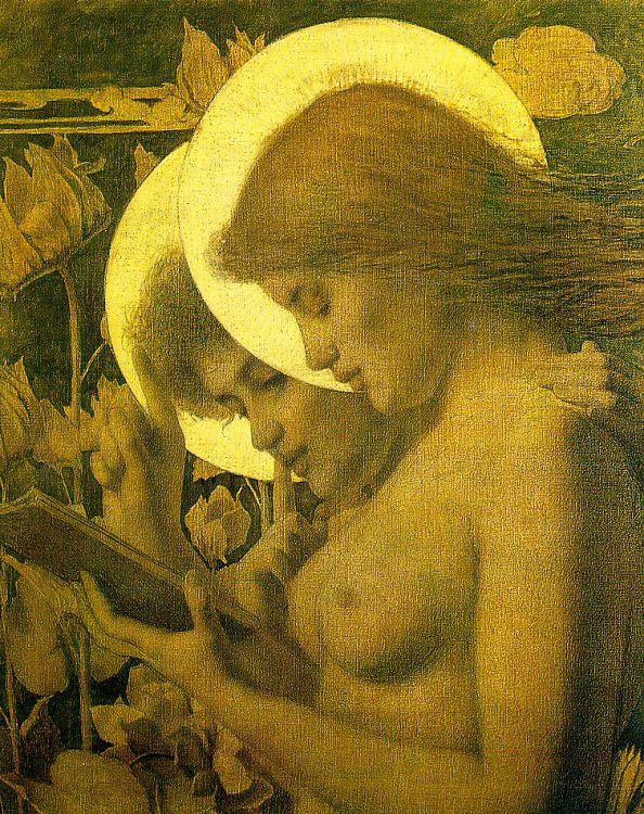 Louis Welden Hawkins The Haloes China oil painting art